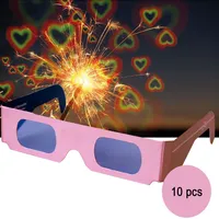 Rosabrille - Herzbrille 10 Stück