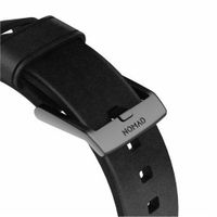 Nomad Strap Modern Leather für Apple Watch 42/44 mm - schwarzer Connector / Sch...