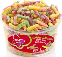 Guma do żucia Red Band extra kwaśna słodzona guma owocowa 1000g
