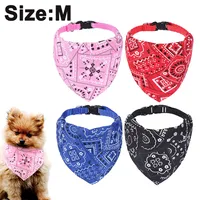 4 Stücke Bandana für Hund Einstellbare Hund Katze Welpen Bandana Haustier Halstuch für kleine und mittelgroße