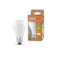 OSRAM LED Stromsparlampe, Matte Birne mit E27 Sockel, Warmweiß (3000K), 7,2 Watt, ersetzt herkömmliche 100W-Leuchtmittel, besonders hohe Energieeffizienz und stromsparend, 1er-Pack