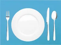 Sovie HORECA Tischset Aquablau aus Linclass® Airlaid 40 x 30 cm, 100 Stück