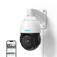 Reolink 4K PoE Überwachungskamera 16X optischer Zoom mit PTZ & Auto-Tracking 8MP UHD