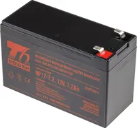 Batterie T6 Power NP12-7.2, 12V, 7.2Ah