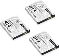 Wicked Chili 3 Stück Akku kompatibel mit AVM Fritz!Fon C5 / C4 / M2 / Fritzfon Telefon Zusatzakku Ersatz-Akku für Original AVM Fritz Fon 312BAT006, 312BAT016 (750mAh Li-Ion)