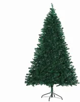 Sztuczna choinka HOMCOM 830-245, 180 cm, świerk, PVC, zielona - A