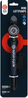 Optio Cycle Mini Fahrradpumpe 120 PSI - Fahrrad Pumpe Luft für Französisches Ventil Presta & Schrader Ventil Luftpumpe Fahrrad Klein mit Manometer