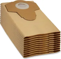 10 Papierfilterbeutel Staubbeutel Filter passend für Parkside Nass Trockensauger