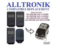 ALLTRONIK S429-1 , 429-2 , 429-4 , 429-MINI kompatible Fernbedienung Transmitter / Klon Hochwertiger Ersatz-Schlüsselanhänger