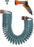 Spiralschlauch-Set 10 m, komplett mit Impulsbrause und Systemteilen
