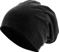 Urban Classics 10485  Stonewashed Jersey Beanie, Größe:one size, Farbe:Black