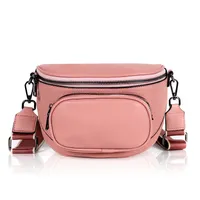 Mofut Schultertasche Damen Bauchtasche Gürteltasche Umhängetasche Crossbody-Bag Hüfttasche, als Schultertasche tragbar mit Verstellbare Schultergurte