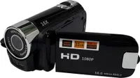Digitální videokamera, 16x zoom, 2,4palcový TFT displej, podporuje SD kartu, napájení z baterie, pro Video-S-Studio