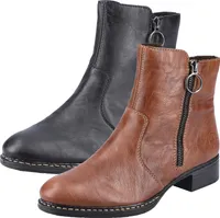Rieker Damen Schuhe Stiefel Stiefeletten 73450, Größe:40 EU, Farbe:Schwarz