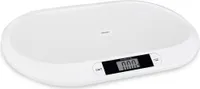 MONZANA® Babywaage Digital bis 20kg LED Anzeige Automatische Abschalt- & Tara-Funktion Rutschfest Tierwaage Hunde Katzen Säuglinge Stillwaage