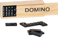 Hra Domino v dřevěné krabičce