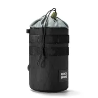 ROCKBROS Lenkertasche Fahrradtasche Flaschenhalter Trinkflasche 1,2L Schwarz