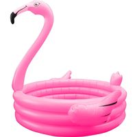 77707972 - Planschbecken - Splash & Fun Flamingo (110x100x145cm) Kinderplanschbecken Babypool