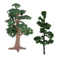 Grüne Kiefer Zypresse Für Mikrolandschafts Diorama Landschaftsplan