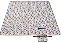 Pikniková deka SONGMICS, 200 x 200 cm, nepromokavá, pratelná v pračce, barevné listy