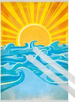 Posterleisten transparent 61cm (Paar)