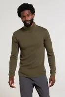 Mountain Warehouse - Pánsky termo top "Meribel" MW1517 (XXL) (Khaki green)