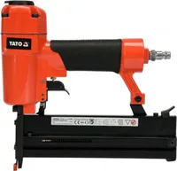 Druckluft-Nagler Kombi für Klammern und Stifte Streifennagler Klammergerät Tacker, Größe:25-40mm und Nägel 10-50mm