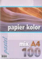 Kvalitní barevný kopírovací papír A4, 100 listů