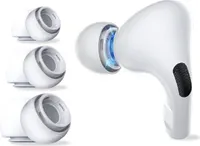 Nakładki Tech-Protect Ear Tips do słuchawek AirPods Pro 1 / 2 w rozmiarach S / M / L - białe (3 szt.)