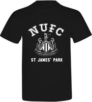 Newcastle United FC - Tričko "St James Park" pre mužov/dámy Unisex BS4448 (L) (Black)
