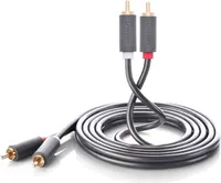 UGREEN Kabel 2RCA (Cinch) auf 2RCA (Cinch) 2m (schwarz)
