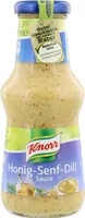 Knorr Honig Senf Sauce mild mit Dill perfekt zu Geflügel 250ml