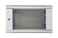Extralink, síťová skříň, serverová skříň, nástěnná skříň, 19", 4U, 4U, 600X600, šedá