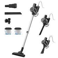 Vactidy C6 Staubsauger mit 7m Kabel, Große Reichweite, 600W/25000Pa, 800mL-Staubbehälter, Einfache Staubentleerung