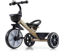 Milly Mally Bobby trojkolka od 2 rokov Odolné kolesá z peny Eva Bell balance bike Golden
