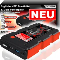GYS Pack Pro Auto Start, Starthilfe-Batterie-Booster, 230 V, 12 V, 22 Ah