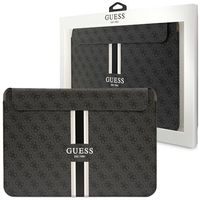 Guess PU 4G Printed Stripes Computer Sleeve 13/14" černý