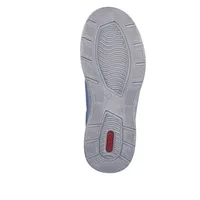 Rieker Herren Slipper Halbschuh Mesh extra weit 14852, Größe:44 EU, Farbe:Blau
