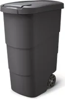 NABBI Plastikowy pojemnik ogrodowy na kółkach NBWB90 90 l - antracyt