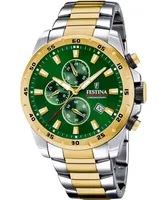 Festina F20562_3 Herren-Armbanduhr, Edelstahl-Gehäuse, Metall-Armband