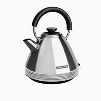 Morphy Richards Venture Retro Pyramiden-Wasserkocher chrom