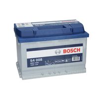 Bosch | Starterbatterie S4 - 12V 74Ah 680A (0092S40080) für VW TOURAN PASSAT 3