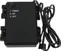 Krippenzubehör Batteriebox f. 3x AA, ON/OFF/TIMER für Stecker