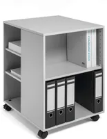 DURABLE Multifunkčný vozík 74/59 otvorený 528x737x592mm sivý