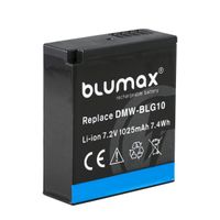 Blumax Akku | für Panasonic DMW-BLG10E Digitalkamera | Kapazität 1025mAh  |Spannung 7,2Volt | Video- und  Kamerazubehör