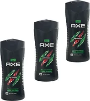 3x 400 ml Axe Africa Duschgel für Männer  3 in 1