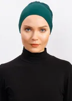 Clima Fit Hijab BONE Schlauchbonnet Grün Kopftuch Untertuch Tesettür Esarp Scarf