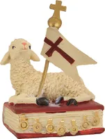 Heiligenfigur Lamm 8 cm