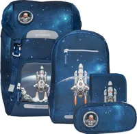 Beckmann Classic Maxi Space Mission Schulrucksack Set 6tlg.