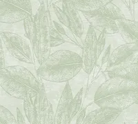 A.S. Creation Blumentapete Atraktivní Vliestapete květinová grün